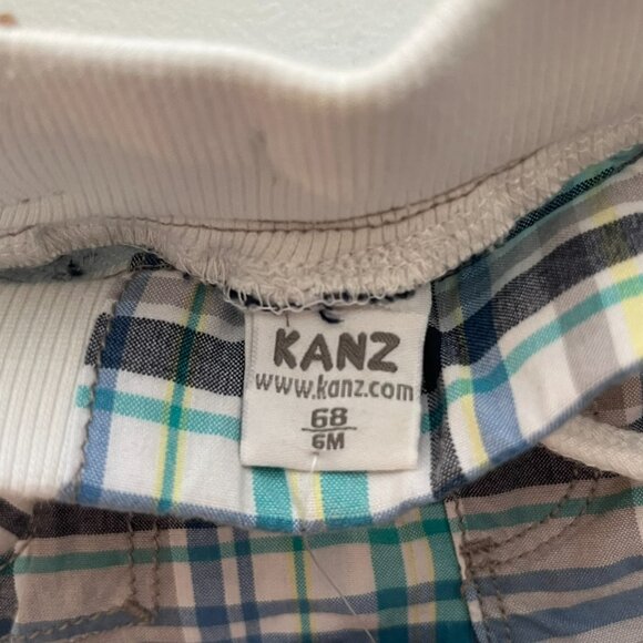 KANZ Baby Boy Cotton Short Set Size 6M, Beach Summer Preppy Handsome - Picture 12 of 16